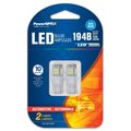 Poweroptix Mini LED Bulb 194 Blue 2/cd 102-801944